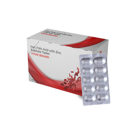 Iron, Folic Acid with Zinc Sulphate Tablet